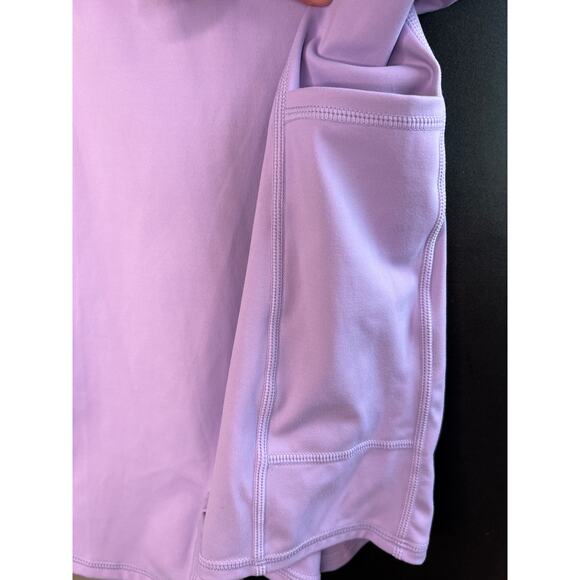 Women's Lilac Purple Activewear Tennis Dress Sports Nylon Built-in Shorts XS - Picture 4 of 7